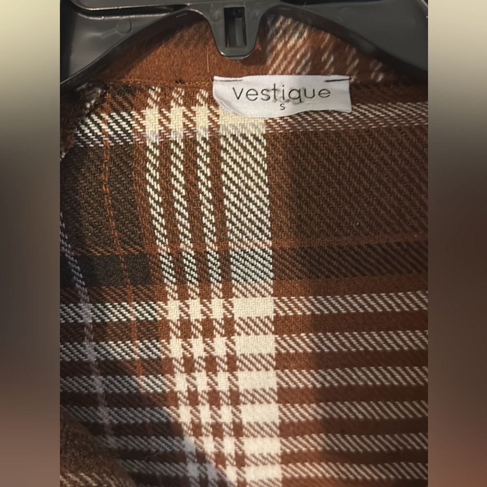 Womens Vestique Brown Multi Colored Jacket - Picture 2 of 4